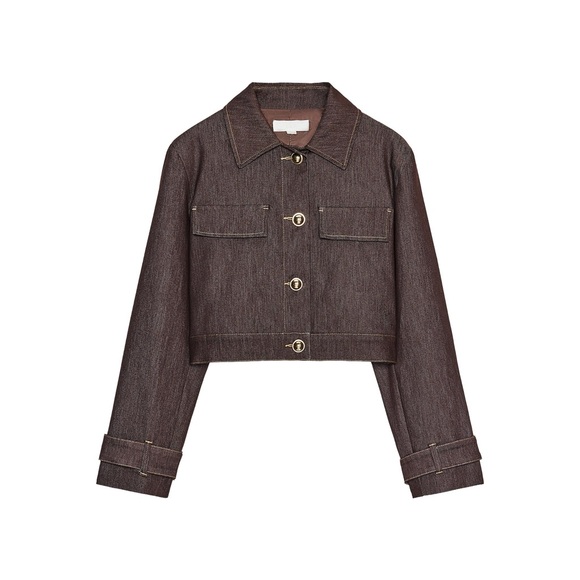 Zara Jackets & Blazers - 34. 19”PTP Zara Coat + Contrast Stitching